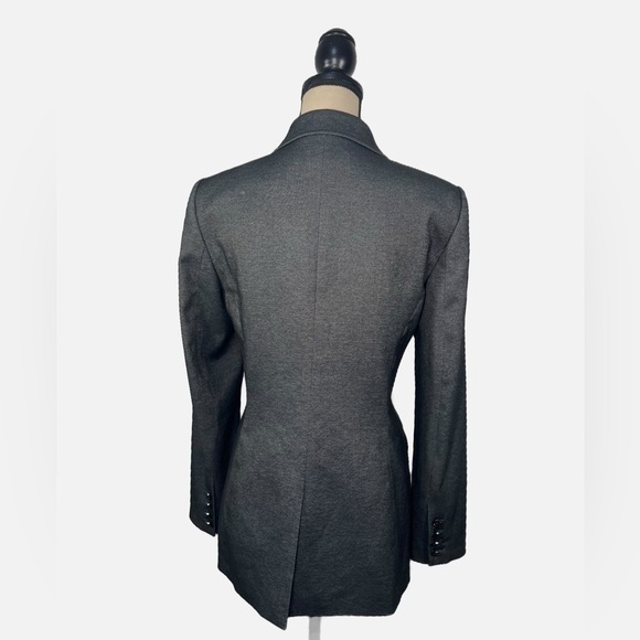 Calvin Klein 2 Button Charcoal Tailored Blazer Womens size 10 - Picture 2 of 8